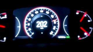 2014 Opel Insignia 160230 Accelaration Top Speed [upl. by Enitsyrk]