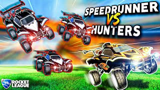 Rocket League Speedrunner vs 3 Hunters SEASON 2 [upl. by Emearg]