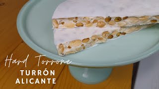 Hard Torrone Turrón Alicante o turrón duro ENG amp SPAN Sub [upl. by Dawkins]