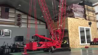 Manitowoc MLC650 Boom ReConfiguration [upl. by Pare805]