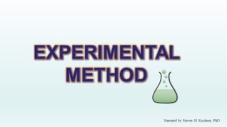 Experimental Method [upl. by Aili]