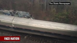 Train collision in South Carolina kills two Amtrak personnel [upl. by Tremayne]