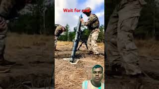 Slow motion mortar launcharmy militarybranch unitedstatesnavy [upl. by Araeic]