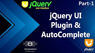 01  What is jQuery UI  jQuery UI Library  jQuery User Interface  AutoComplete HindiUrdu [upl. by Hurwit]