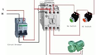 single phase 240 volt contactor wiring diagram machinevideo Sobuj Sarker  2022 [upl. by Ellegna381]