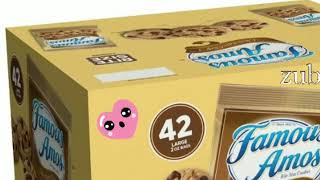 famous amos 42 all bite size cookies its so yummy in Face Changer 2 scoompa and in goggle playstore [upl. by Whiffen]