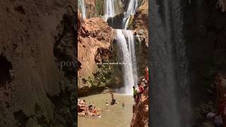 Ouzoud Waterfall  morocco 🇲🇦travel [upl. by Maxey]