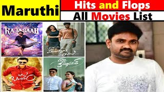 Director Maruthi Hits amp Flops List Upto TheRajaSaab Movie FilmyDeep [upl. by Rhee]