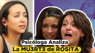 PSICÓLOGA ANALIZA “La TRÁGICA MU3RE de ROSITAquot Teresa 7 [upl. by Miltie]