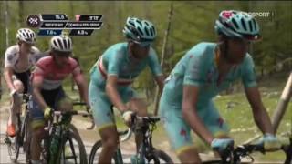 Giro dItalia 2016  Tappa 20  Nibali Rosa  Magrini Salvo Aiello Show [upl. by Sarat]