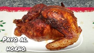 pavo al horno  cocina con jazny [upl. by Aramal]