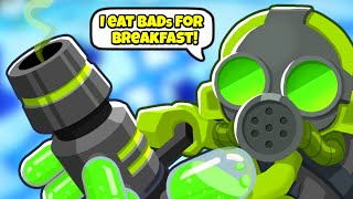 How Far Can Only Glue Gunners Get BTD6 [upl. by Franklyn697]