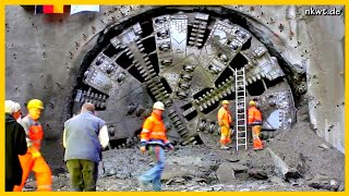 EXTREME TUNNEL MACHINE  Europes Largest Tunnel Boring Machine [upl. by Helgeson]