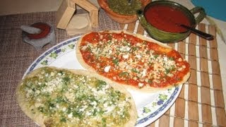 HUARACHES ESTILO DF CON UN TOQUE MIO  ANTOJITOS MEXICANOS aleliamada [upl. by Codd]