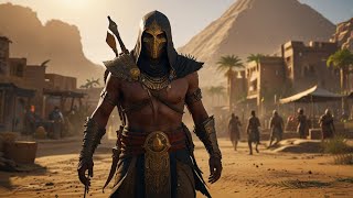 Assassins Creed Origins  Scorpion King Returns Vicious Combat amp Brutal Stealth Kills [upl. by Ierdna]