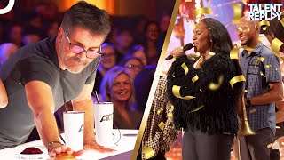 GOLDEN BUZZER for Liv Warfield’s Incredible Performance  Americas Got Talent [upl. by Odlanyer]