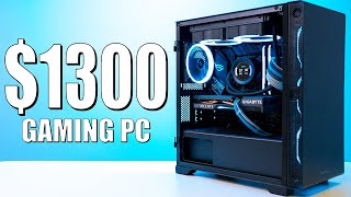 1300 Gaming PC Build  Intel i5 10600K  RTX 3060Ti w Benchmarks [upl. by Aksoyn]