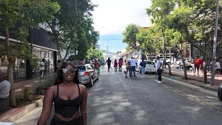 Took Her To the streets Johannesburg 🇿🇦 Real Streets Her First Impression [upl. by Anchie]