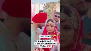 Himmat Sandhu Punjabi singer marriage [upl. by Faustus907]