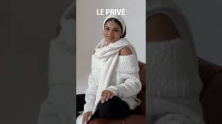 Cozy season is coming and so is LE PRIVÉ Knitwear [upl. by Nosyd581]