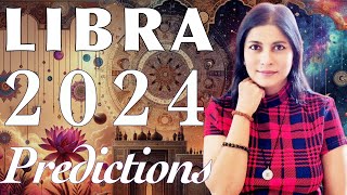 LIBRA 2024 predictions  theme of the year [upl. by Naed]