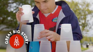 The Fastest Cup Stacker in Texas [upl. by Seaman147]