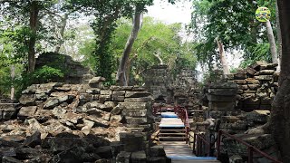 Cambodia  Banteay Meanchey  Banteay Chhmar Temple [upl. by Grady527]