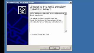 Create an Additional Domain Controller in Windows Server 2003 [upl. by Eira93]