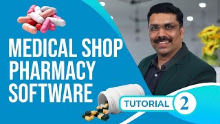 Medical shop Pharmacy Billing Software [upl. by Eolanda]