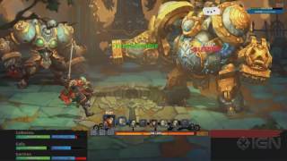 Battle Chasers Nightwar  GunHulk Boss Battle [upl. by Suzanne500]