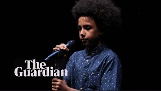 Solli Raphael 12 becomes youngest winner of Australian Poetry Slam [upl. by Henigman]