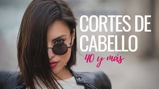 Cortes de Cabello para mujeres de 40 años y más  Cuarentonas y Felices [upl. by Turro760]