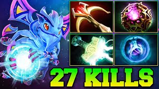 27 Kills Puck Puck Dota 2  Puck Dota 2 Mid Pro Gameplay Tutorial Support Guide 737 [upl. by Eerdna]