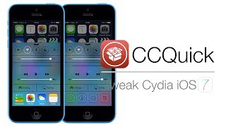 Tweak Cydia iOS 7  CCQuick • Améliorer le centre de contrôle sous liOS 7 [upl. by Crissy]