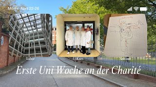 Erste UniWoche an der Charité  UK Seminar ErsteFahrt etc ✨ [upl. by Selyn]