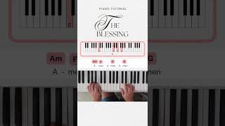 The Blessing Part 3  Easy Piano Tutorial [upl. by Yellah]