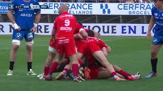 Vannes vs Rouen Normandie  202324 France Rugby Pro D2  Full match Rugby [upl. by Ahsir]