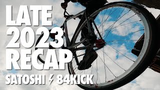 Fixed Gear Freestyle  84kick Late 2023 Recap  HD [upl. by Ottilie954]