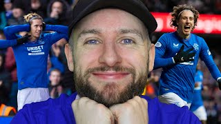 RANGERS 3 LIVINGSTON 0 REACTION WHAT A BEAUTIFUL WEEKEND [upl. by Enelyar]