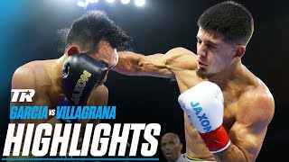 Alan Garcia Drops Opponent THREE TIMES In Stoppage Victory  FIGHT HIGHLIGHTS [upl. by Kilroy284]