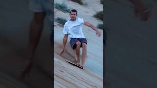 Sandboarding chaos insane high speed crashes sandboarding [upl. by Zulaledairam463]