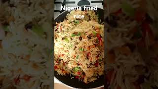 nigeria fried rice food shots cooking [upl. by Leihcar]