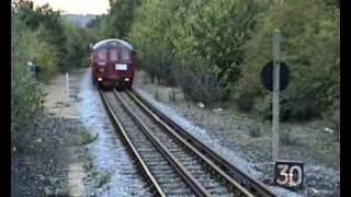 Epping Ongar Railway 1994 Last Train from Ongar HQ vid [upl. by Ellednahc]