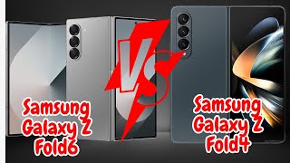 Samsung Galaxy Z Fold6 vs Samsung Galaxy Z Fold4 [upl. by Eberhard]