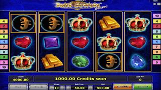 Just Jewels Deluxe Slot Machine  All Bonuses And Wild Simbol [upl. by Krystle]