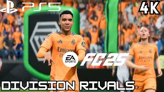 EA Sports FC 25 PS5  Division Rivals Road to 1st Div Week 52 Only Pack Players  4K 60FPS [upl. by Gabriellia57]