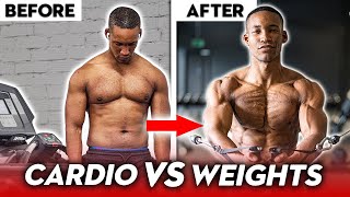 Cardio Vs Weights  Best Way to Burn Fat FASTER [upl. by Armstrong943]