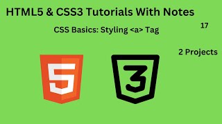 CSS Basic Styling Anchor Tag [upl. by Oriaj]