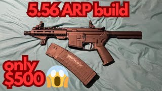 My low budget 556 AR15 Pistol build 😱💥🐝 [upl. by Efinnej]