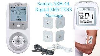 Sanitas SEM 44 Digital EMS TENS Massage [upl. by Aihsram444]